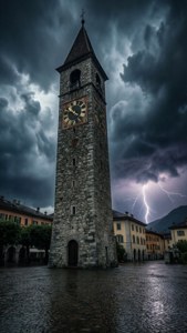 Clock Tower Storm
