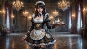 Clockwork Maid Elegance