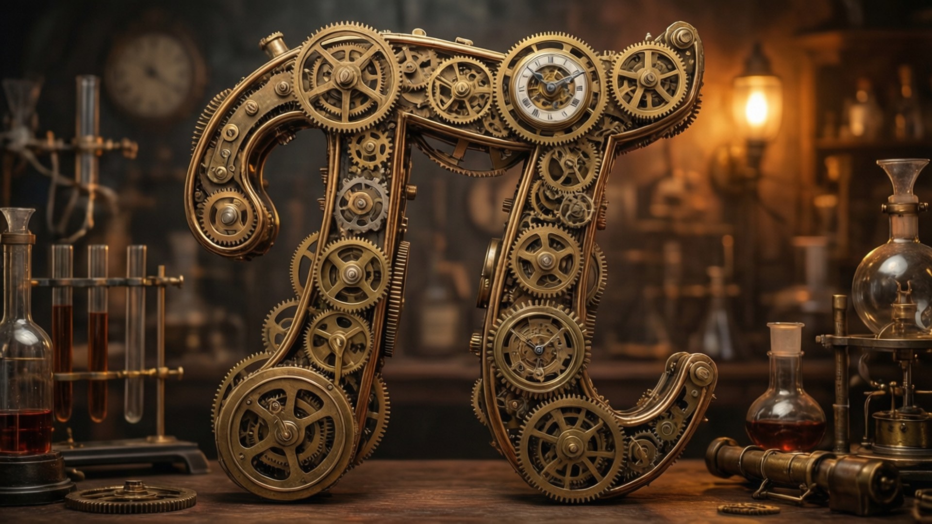 Clockwork Pi Machine by Wallpapers.art Studio