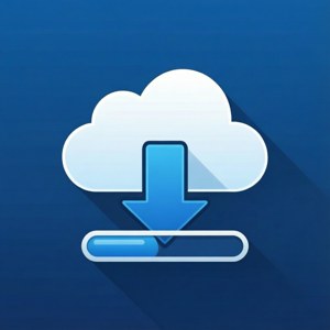 Cloud Download Button