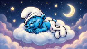 Cloud Dreamer Smurf Cat