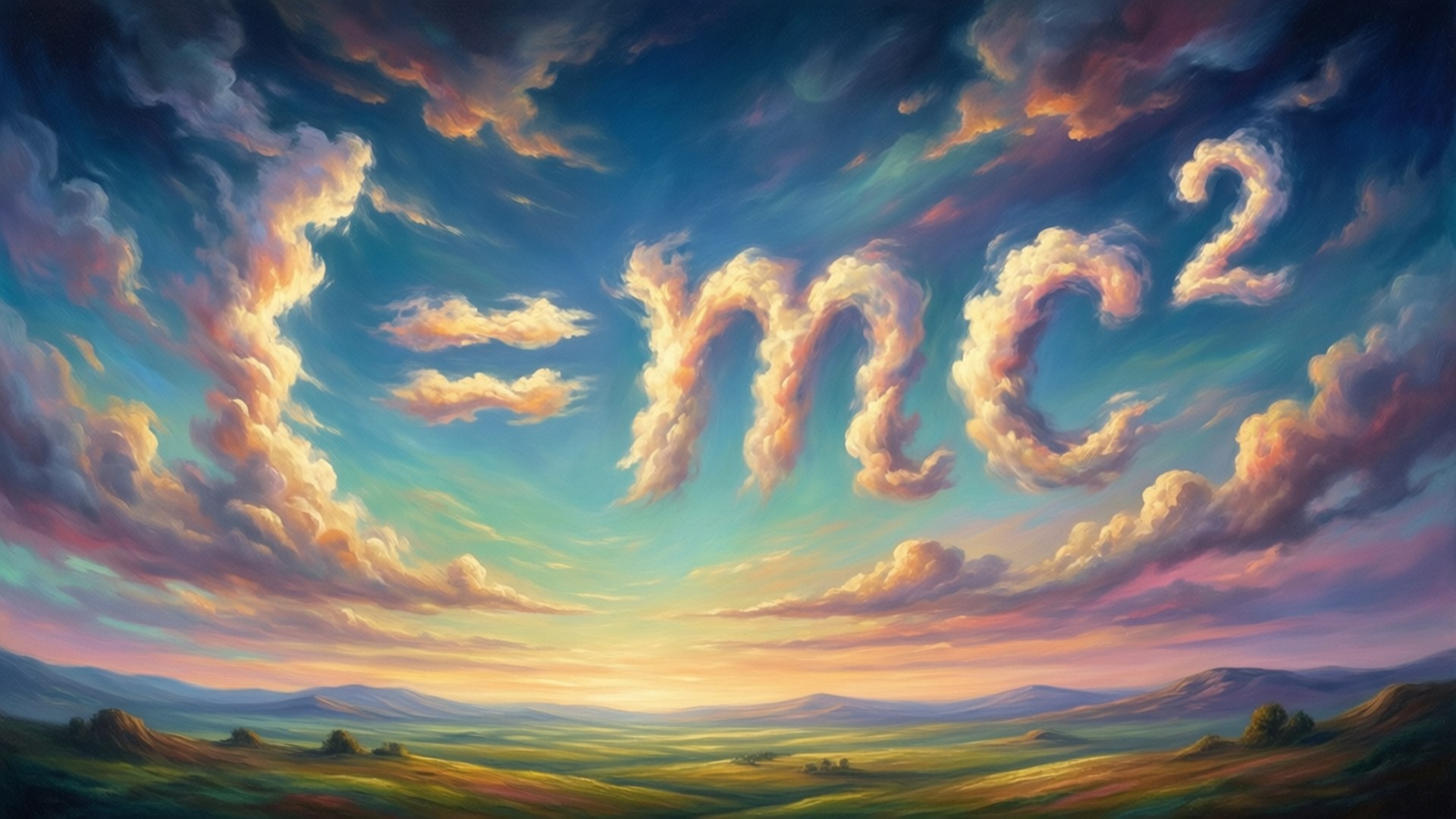 Cloud Equation by Wallpapers.art Studio