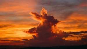 Cloud Flame Sunset