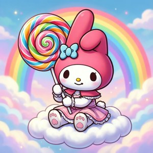 Cloud Lollipop My Melody