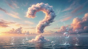 Cloud Question Mark Sunset