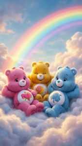 Cloudy Care Bears