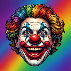 Clown Face Fun
