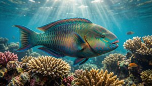 Clown Wrasse in Coral Paradise
