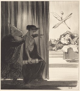 Clytemnestre poussée par mimi Véron...