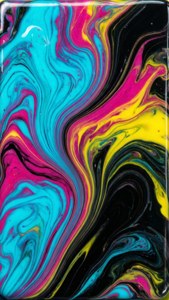 CMYK Fluid Art