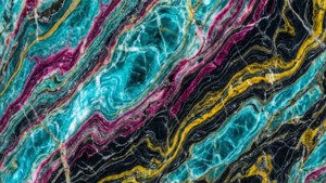CMYK Marble Veins