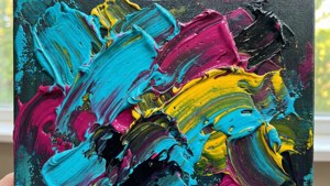 CMYK Oil Strokes