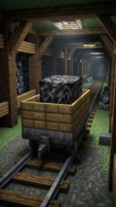 Coal in Minecart