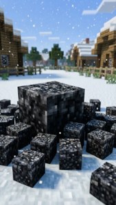 Coal in Snowy Biome