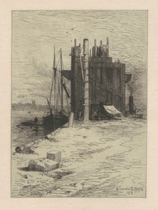 Coal Pockets at New Bedford