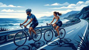 Coastal Minimalist Biking
