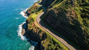 Coastal Road Aerial