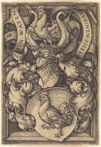 Coat of Arms with a Cock