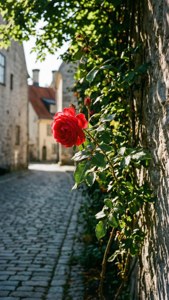 Cobblestone and Rose