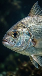 Cobia Close Portrait