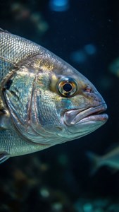 Cobia Close-Up