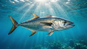 Cobia in Sunbeams