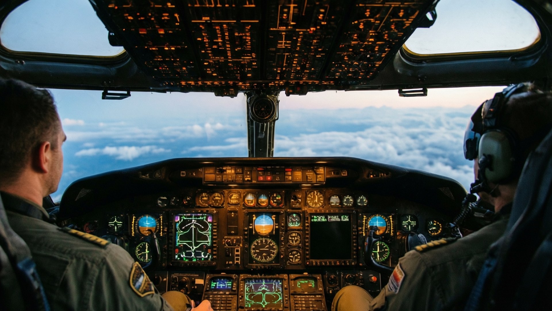 Cockpit View by Wallpapers.art Studio