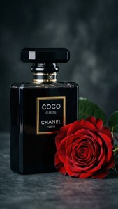 Coco Noir with Rose