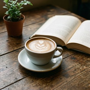 Coffee and Book Morning