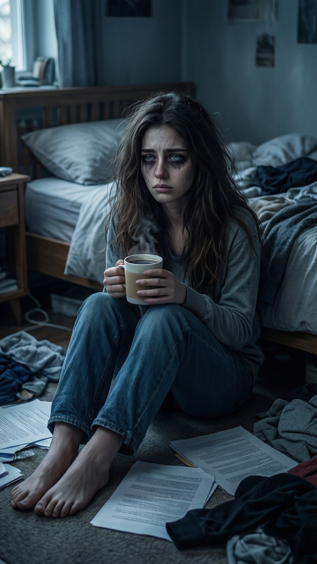 Coffee and Fatigue by Wallpapers.art Studio