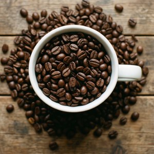 Coffee Bean Flat Lay