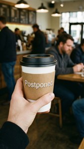 Coffee Cup Notice