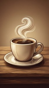 Coffee Cup Vector Art