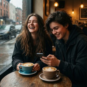 Coffee Shop Besties