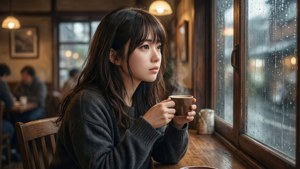 Coffee Shop Contemplation