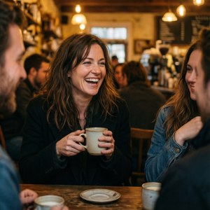Coffee Shop Laugh
