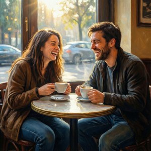 Coffee Shop Laugh