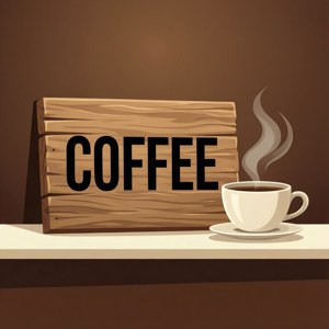 Coffee Shop Sign