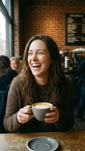 Coffee Shop Smile
