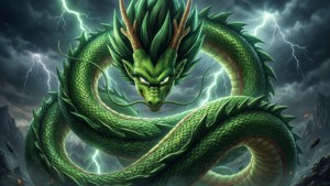 Coiled Guardian of the Dragon Ball