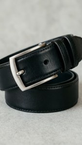 Coiled Leather Belt