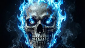 Cold Fire Skull