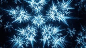 Cold Fractal Ice