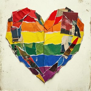 Collage Pride Heart