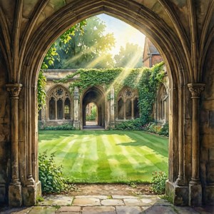 College Cloisters Calm