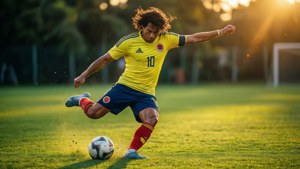 Colombian Star in Action
