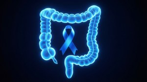 Colon Cancer Ribbon Glow