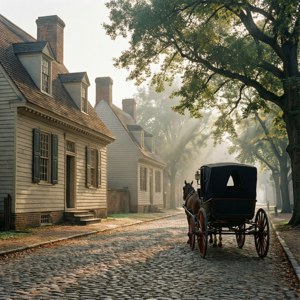 Colonial Williamsburg Morning