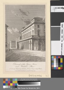 Colonnade of the Opera House and Waterloo Place