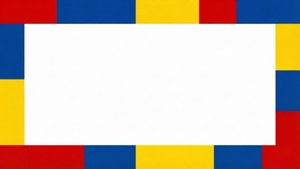 Color Block Minimal Border
